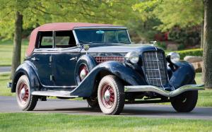Auburn 851 Supercharged Dual Ratio Phaeton Sedan '1935
